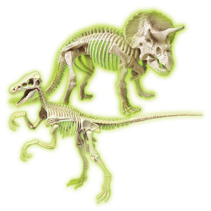 Jurassic World Triceratops és Velociraptor ásatás játékkészlet termékfotó