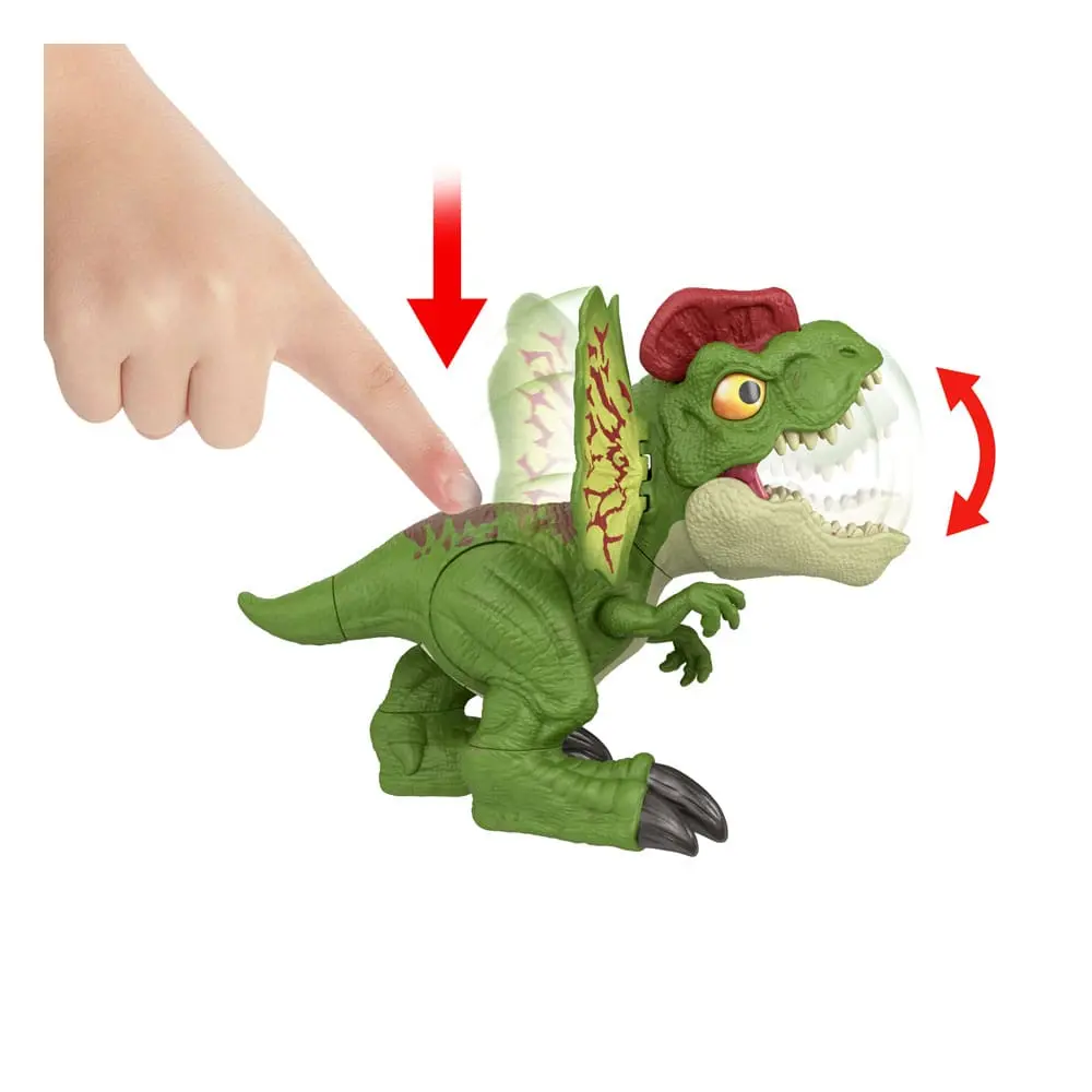 Jurassic World Uncaged Fierce Launchin' Dilophosaurus akciófigura termékfotó