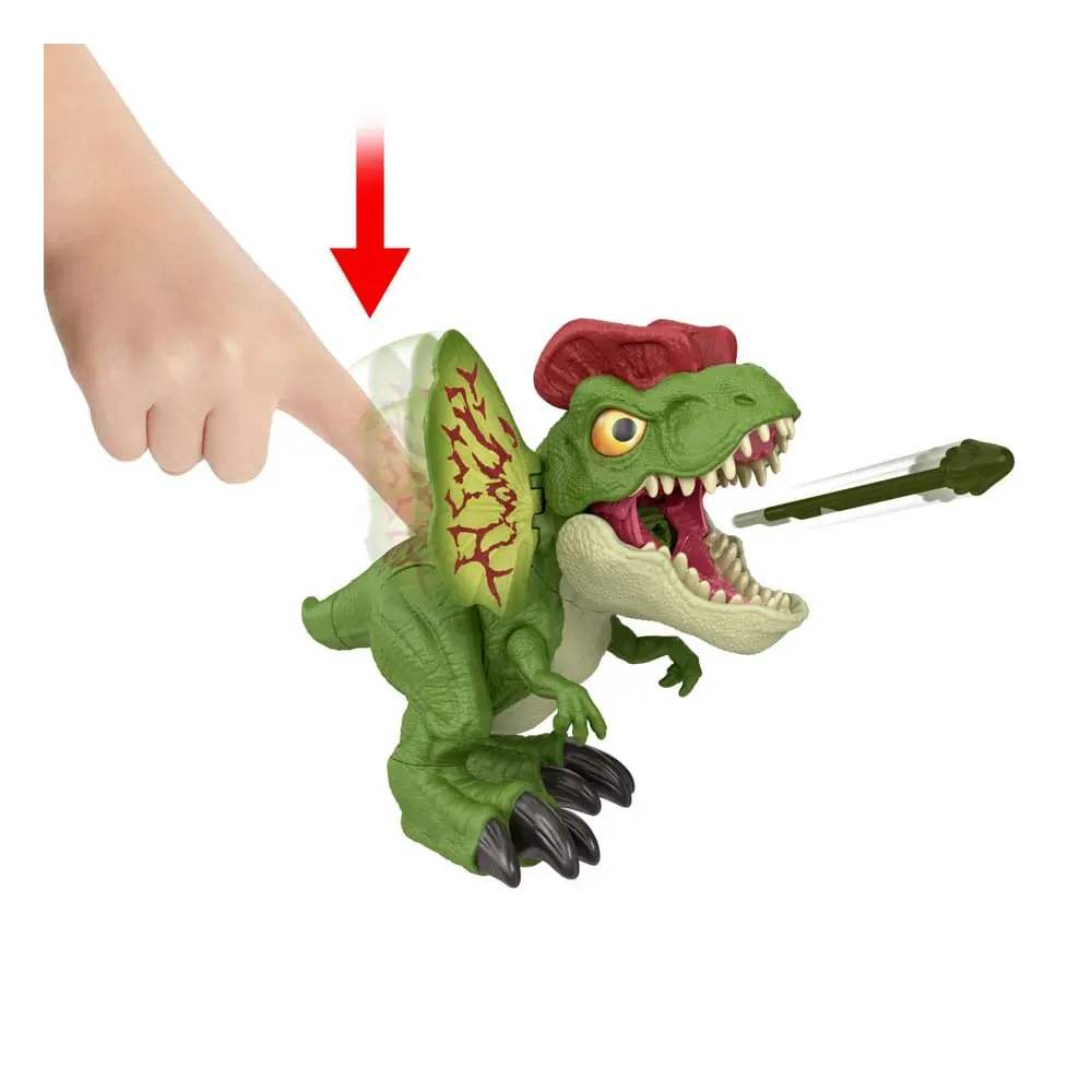 Jurassic World Uncaged Fierce Launchin' Dilophosaurus akciófigura termékfotó