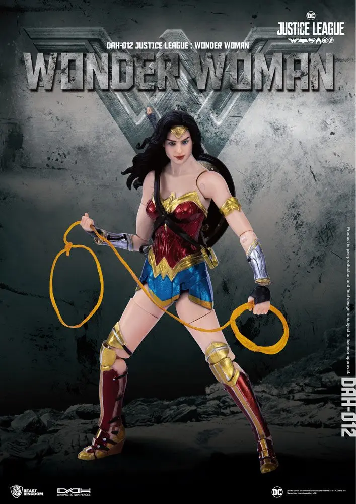 Justice League Dynamic 8ction Heroes 1/9 Wonder Woman akciófigura 19 cm termékfotó