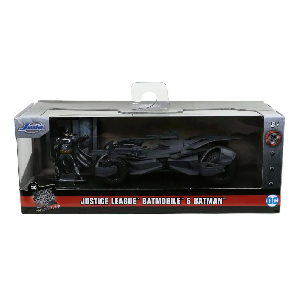 Justice League Hollywood Rides Diecast Model 1/32 Batmobile és figura termékfotó