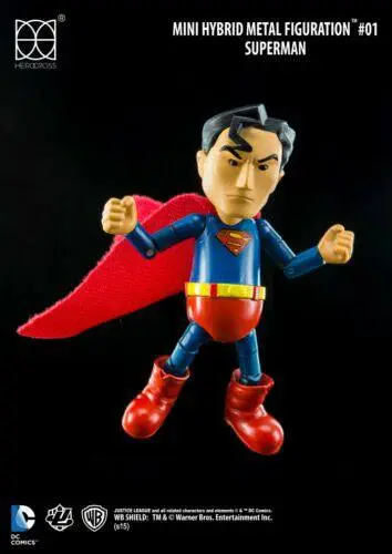 Justice League Mini Hybrid Metal Superman akciófigura 9 cm termékfotó