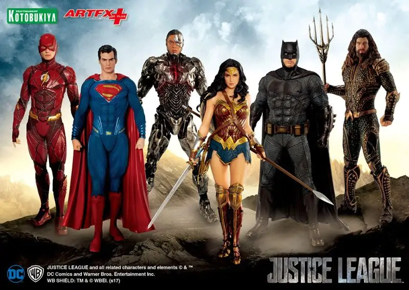 Justice League Movie ARTFX+ 1/10 Cyborg szobor figura 20 cm termékfotó