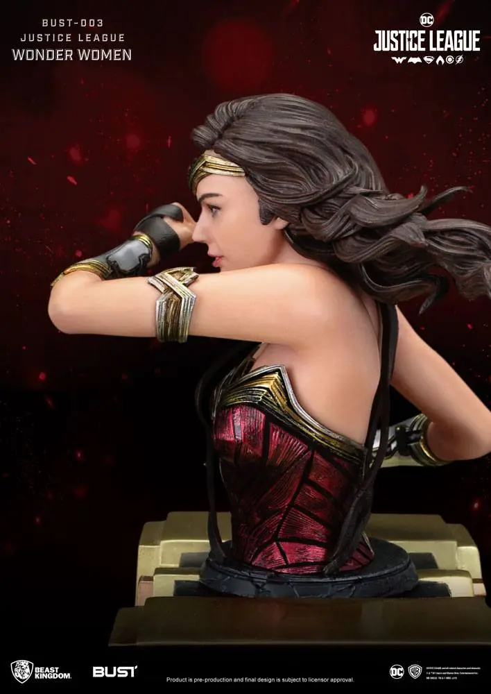 Justice League Wonder Woman mellszobor 15 cm termékfotó