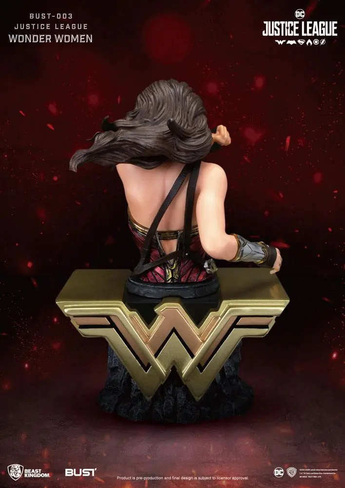 Justice League Wonder Woman mellszobor 15 cm termékfotó