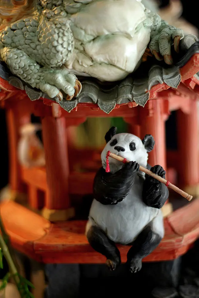 K-Artists Series Diorama szobor Dragon's Lullaby 40 cm termékfotó