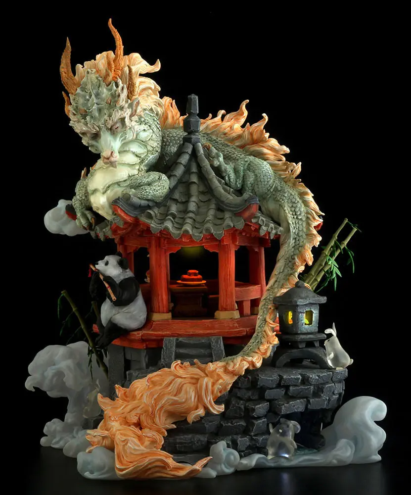 K-Artists Series Diorama szobor Dragon's Lullaby 40 cm termékfotó