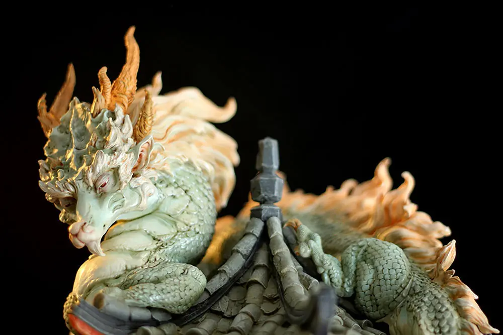 K-Artists Series Diorama szobor Dragon's Lullaby 40 cm termékfotó