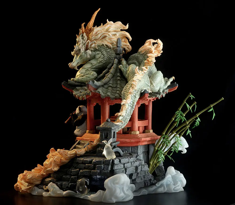 K-Artists Series Diorama szobor Dragon's Lullaby 40 cm termékfotó
