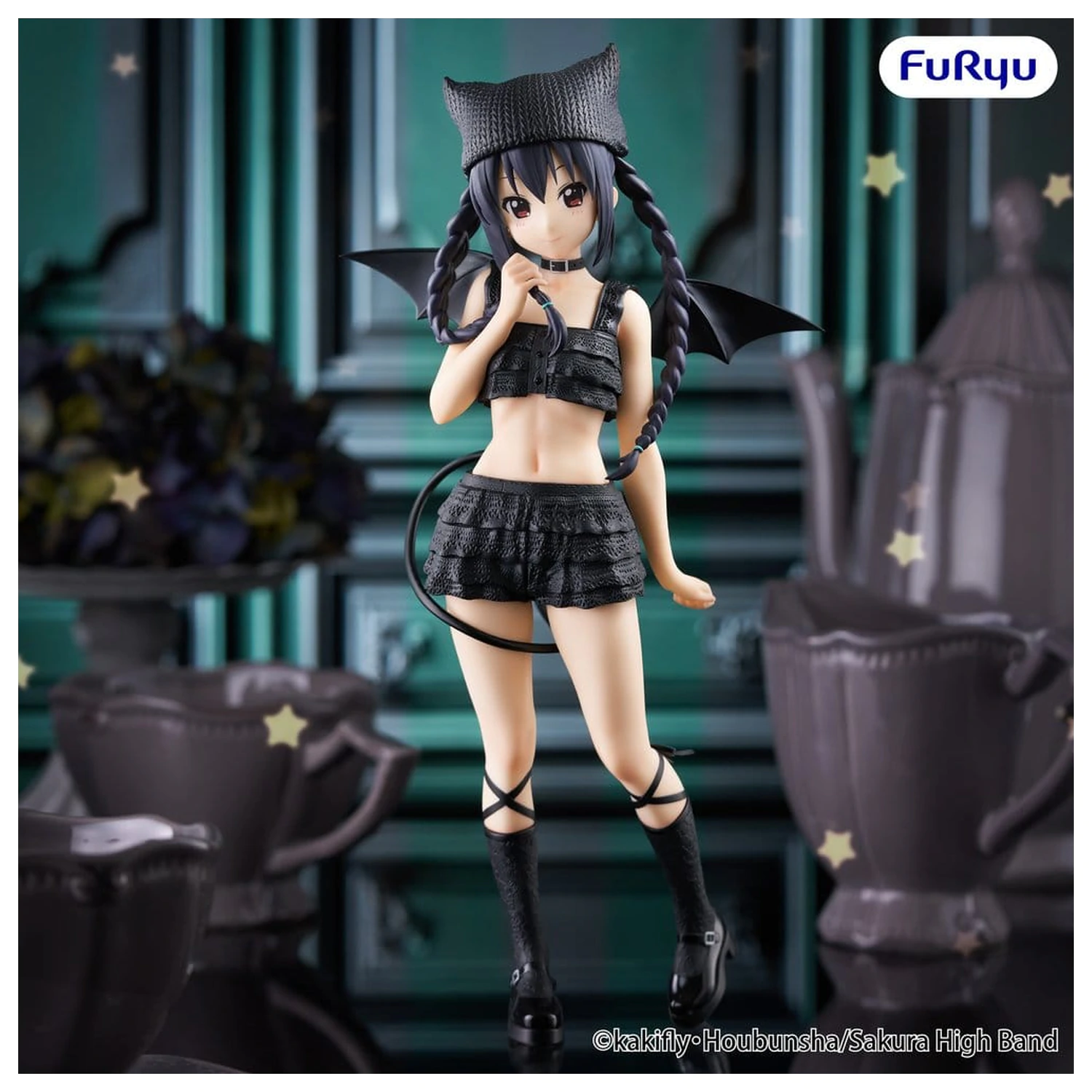K-ON! BiCute Dark Azusa Nakano PVC figura 24 cm termékfotó