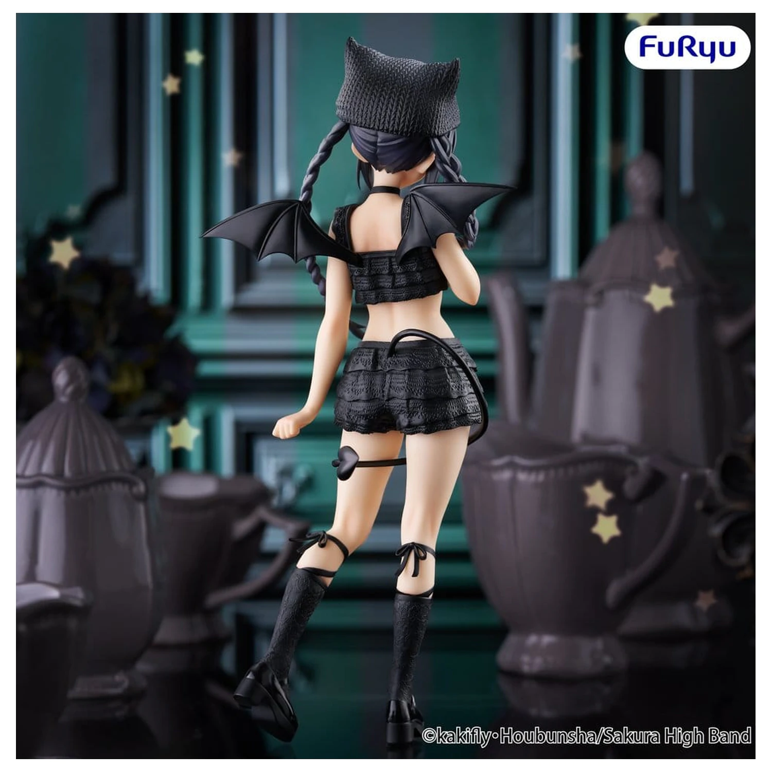 K-ON! BiCute Dark Azusa Nakano PVC figura 24 cm termékfotó