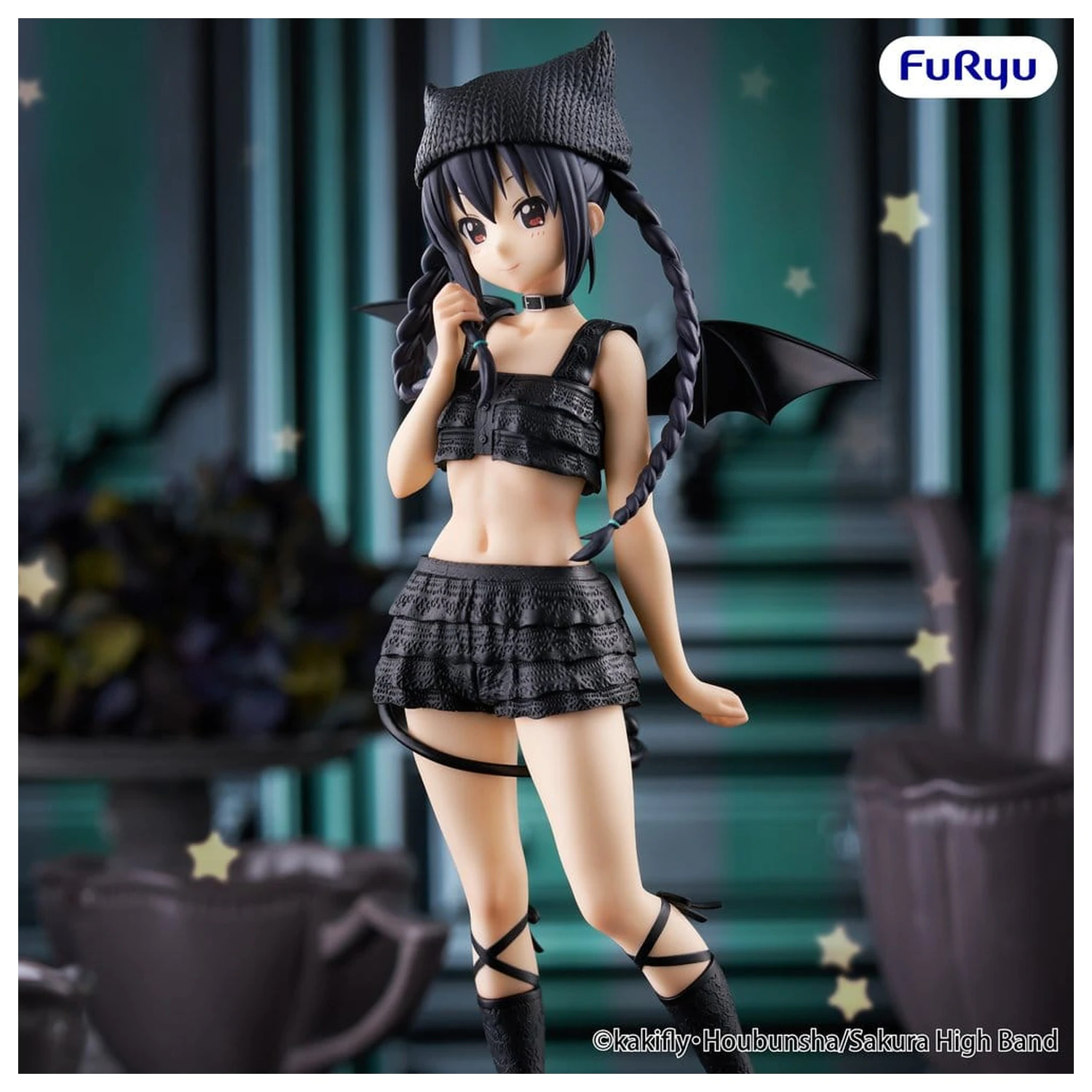 K-ON! BiCute Dark Azusa Nakano PVC figura 24 cm termékfotó