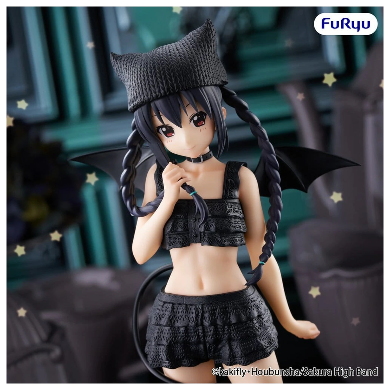 K-ON! BiCute Dark Azusa Nakano PVC figura 24 cm termékfotó