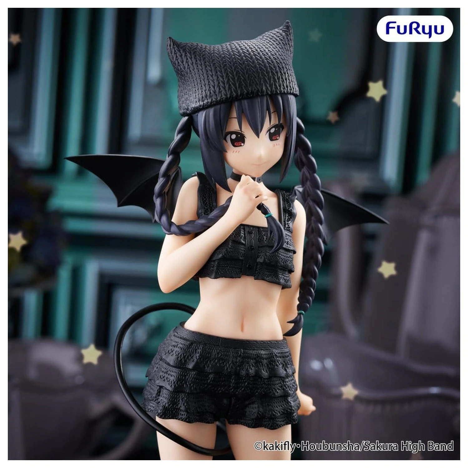 K-ON! BiCute Dark Azusa Nakano PVC figura 24 cm termékfotó