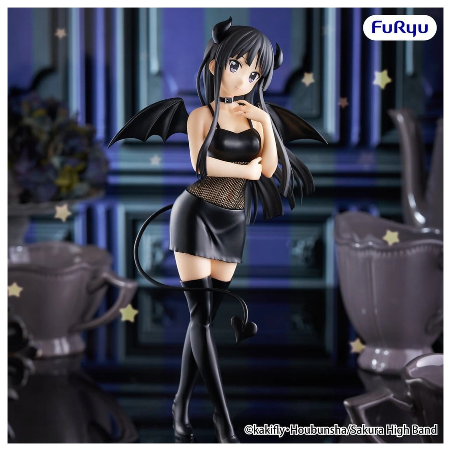 K-ON! BiCute Dark Mio Akiyama PVC figura 24 cm termékfotó