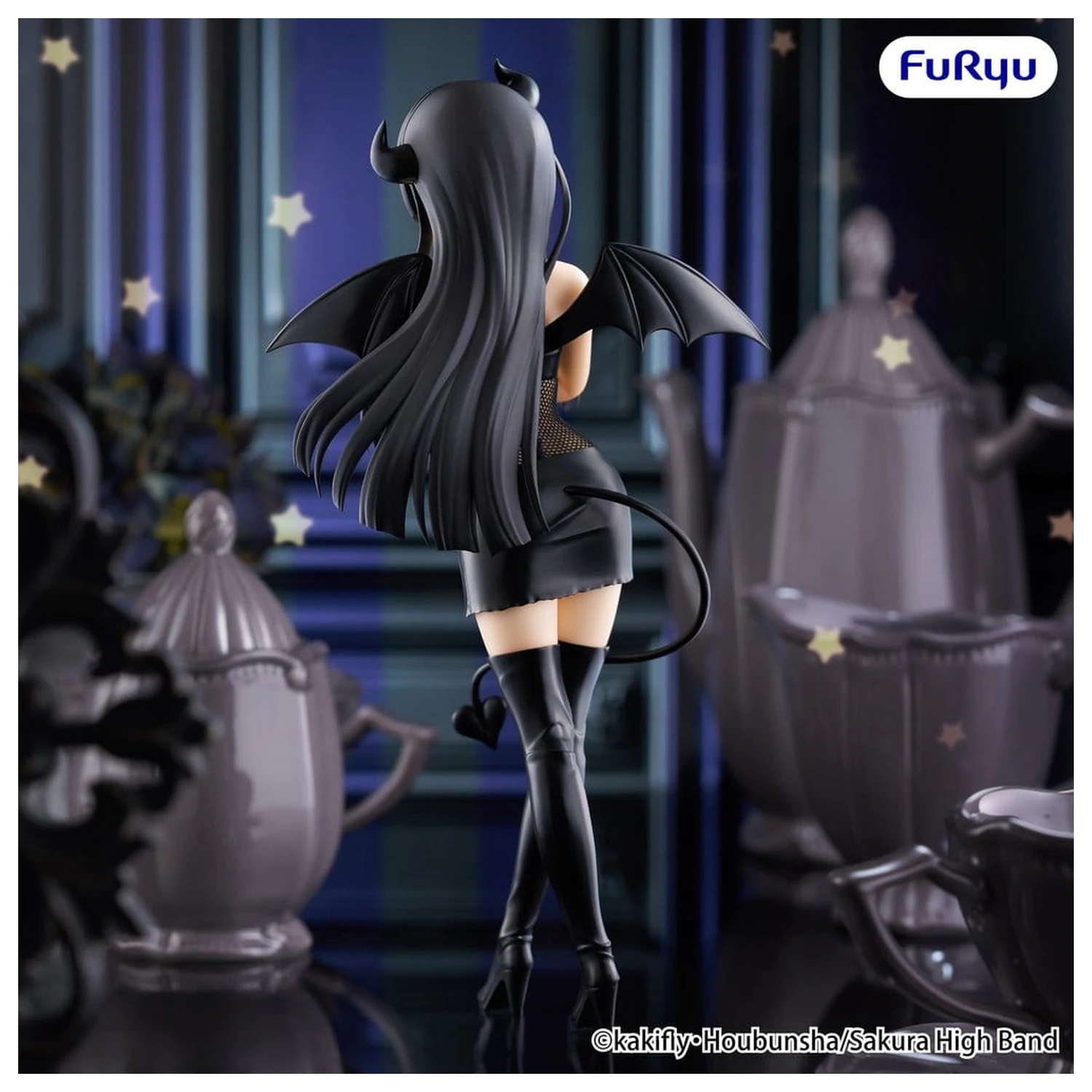 K-ON! BiCute Dark Mio Akiyama PVC figura 24 cm termékfotó