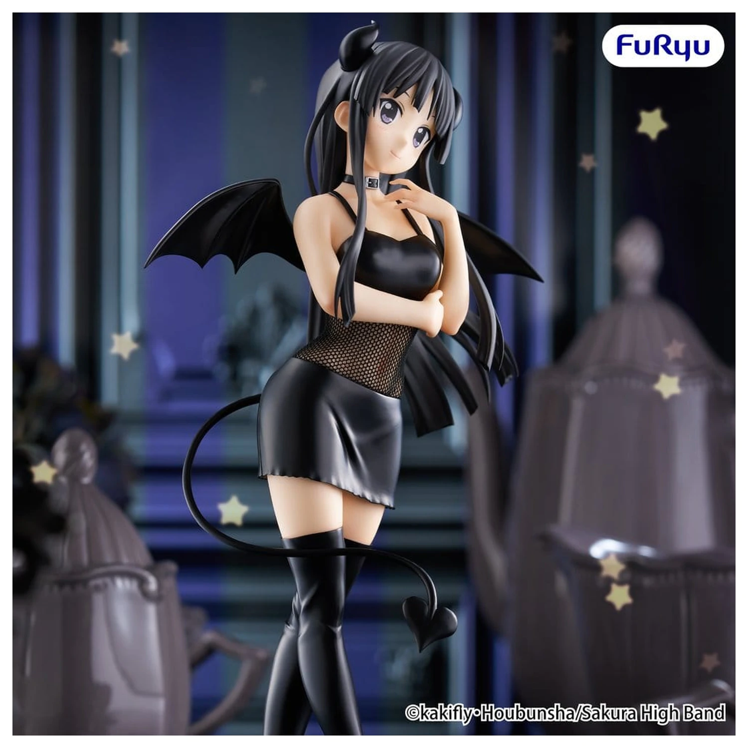 K-ON! BiCute Dark Mio Akiyama PVC figura 24 cm termékfotó