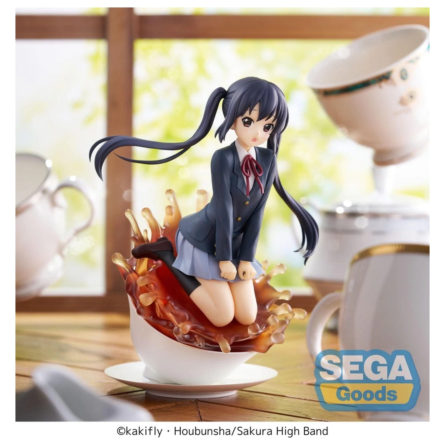 K-On! Luminasta Azusa Nakano PVC figura 18 cm termékfotó