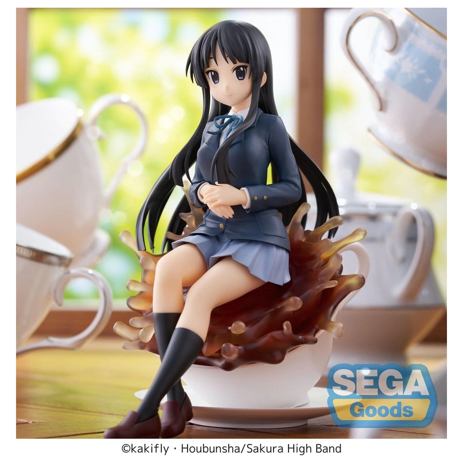 K-ON! Luminasta PVC figura Mio Akiyama 16 cm termékfotó