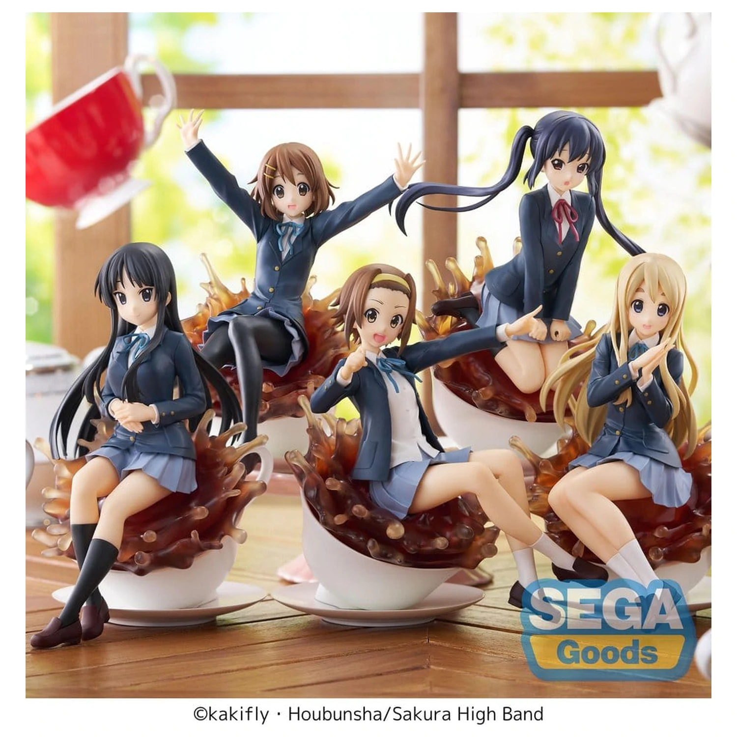 K-ON! Luminasta PVC figura Ritsu Tainaka 15 cm termékfotó