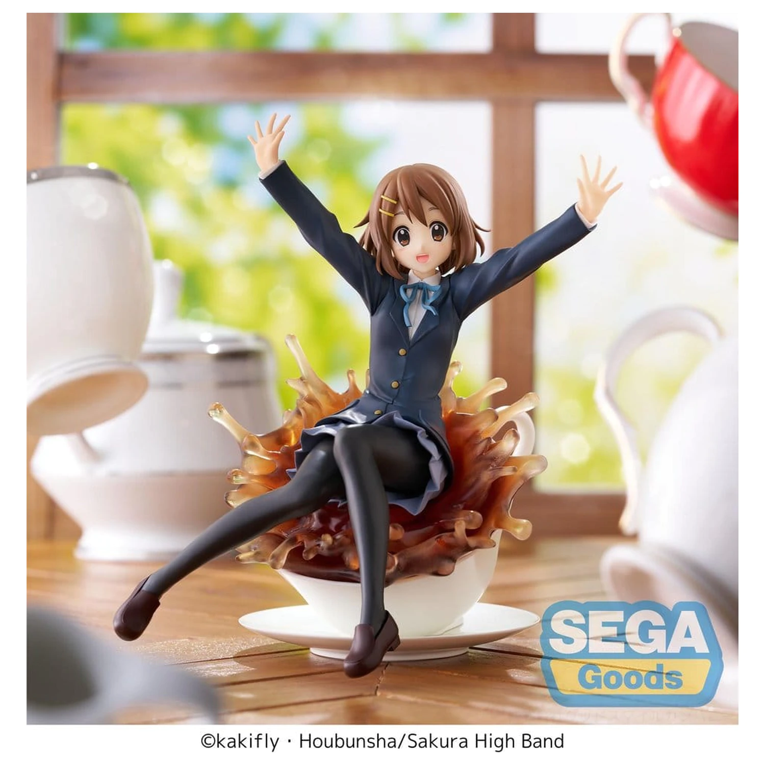 K-On! Luminasta Yui Hirasawa PVC figura 17 cm termékfotó