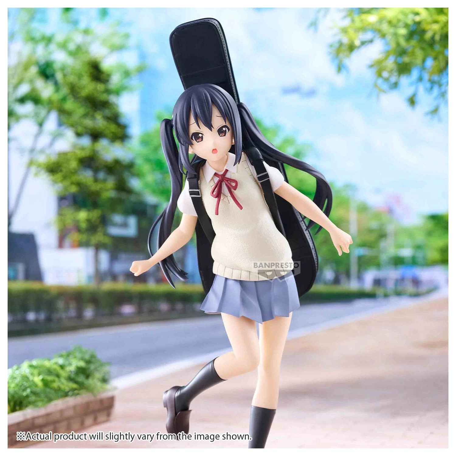 K-ON!! SQ figura Azusa Nakano figura 24cm termékfotó