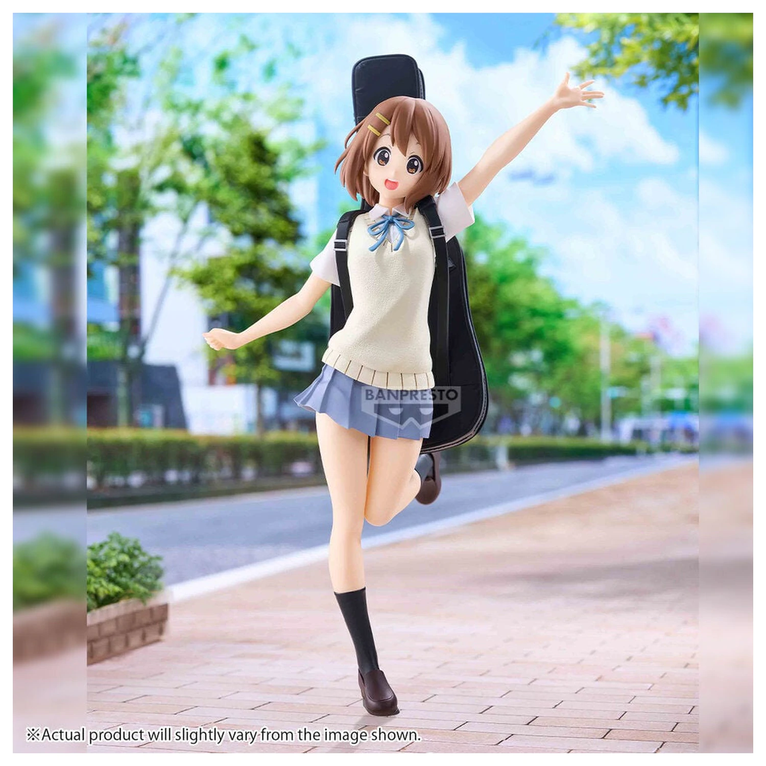 K-ON!! SQ figura Yui Hirasawa figura 25cm termékfotó