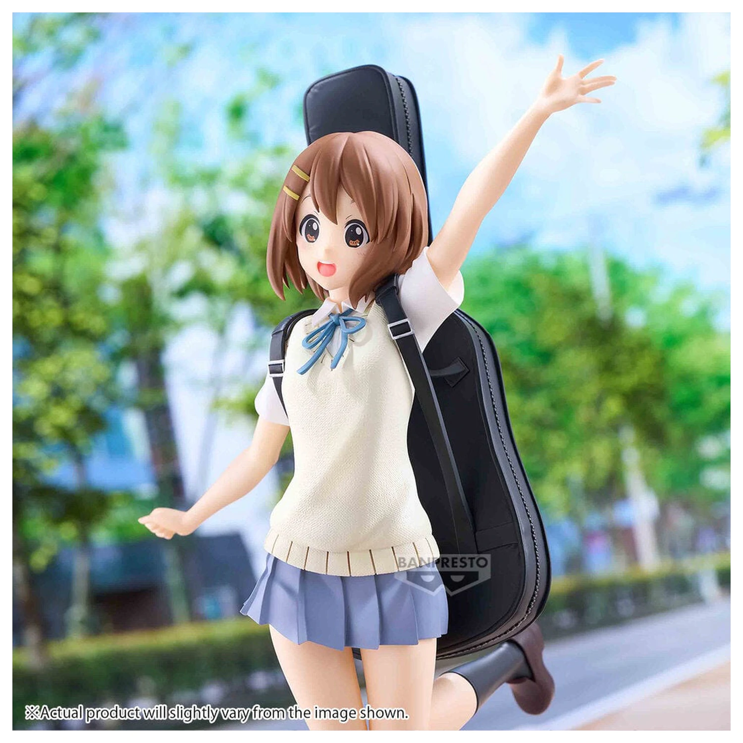 K-ON!! SQ figura Yui Hirasawa figura 25cm termékfotó