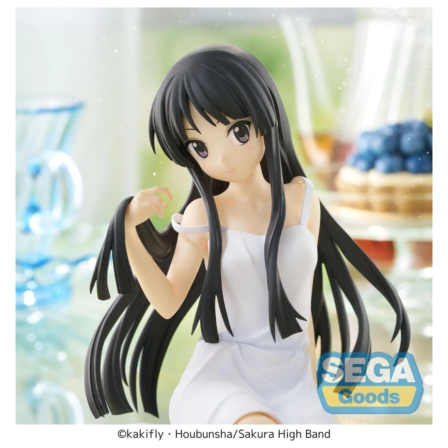 K-ON! Yumemirize Mio Akiyama PVC szobor figura 12 cm  termékfotó