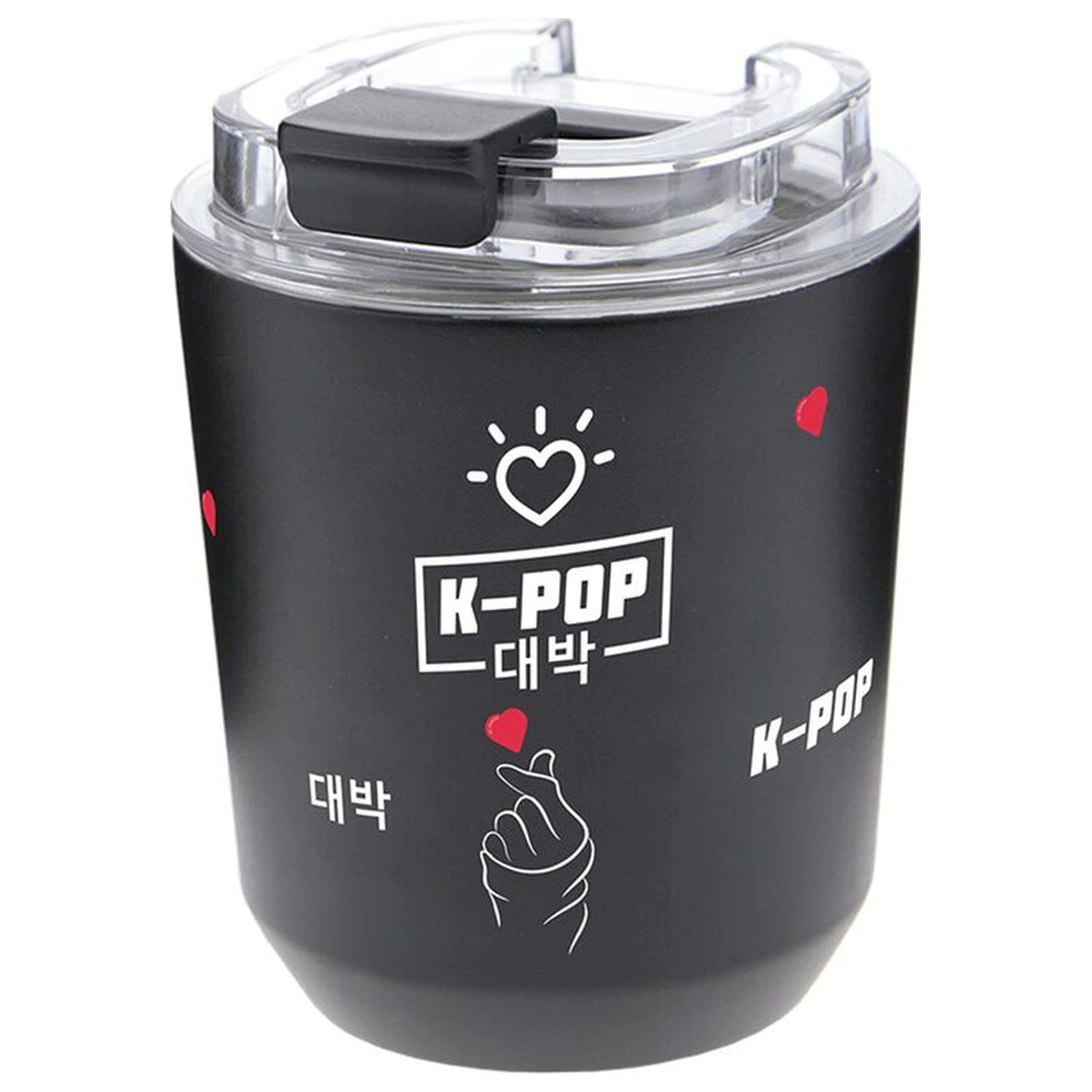 K-Pop Black Hőtartó pohár 280ml termékfotó