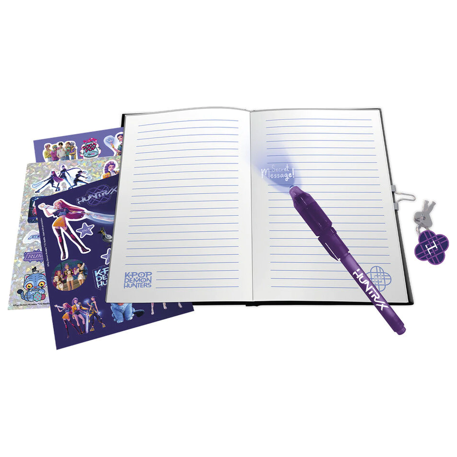 K-Pop Demon Hunters keményfedeles füzet with magic ink pen csomag termékfotó