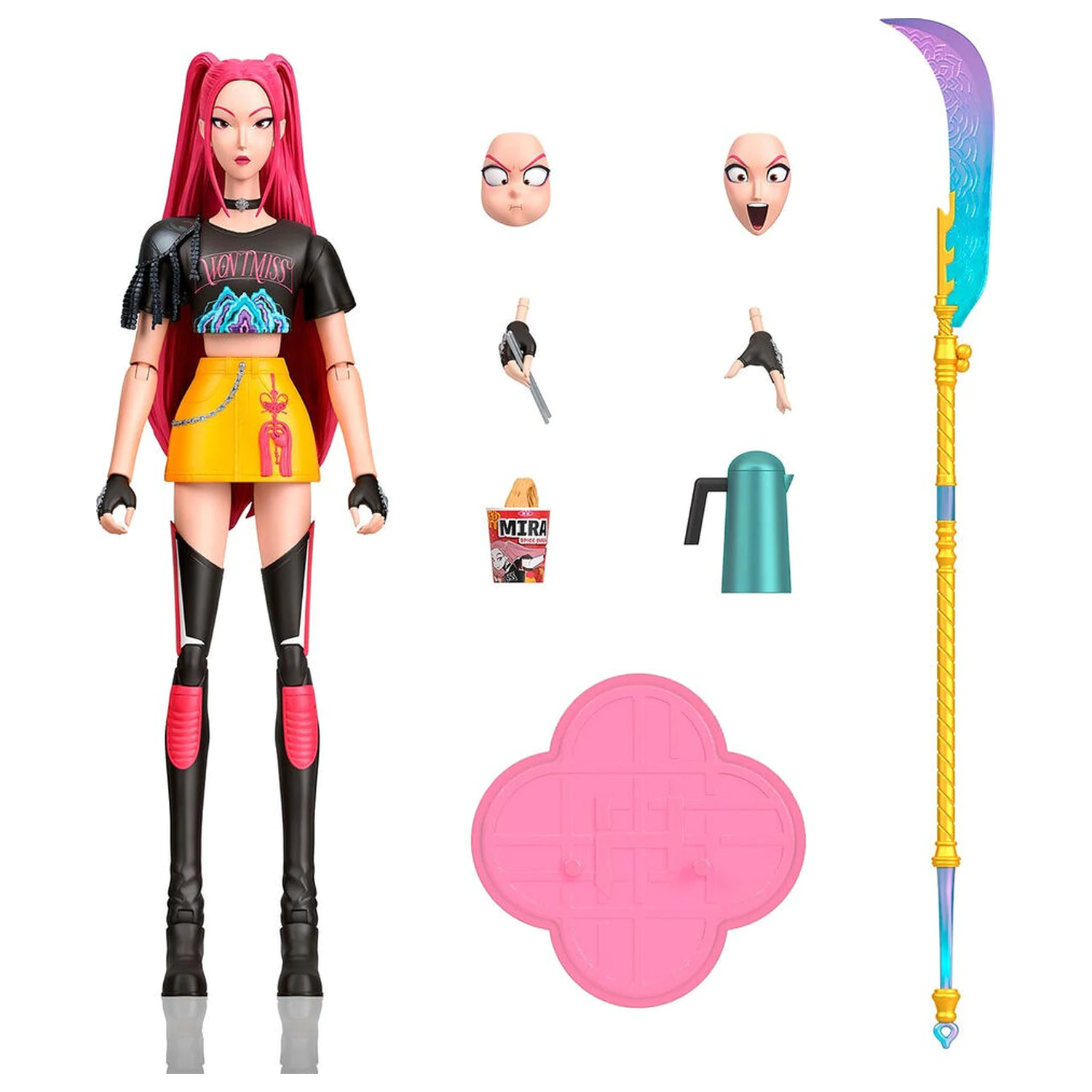 K-Pop Demon Hunters Mira figura 15cm termékfotó