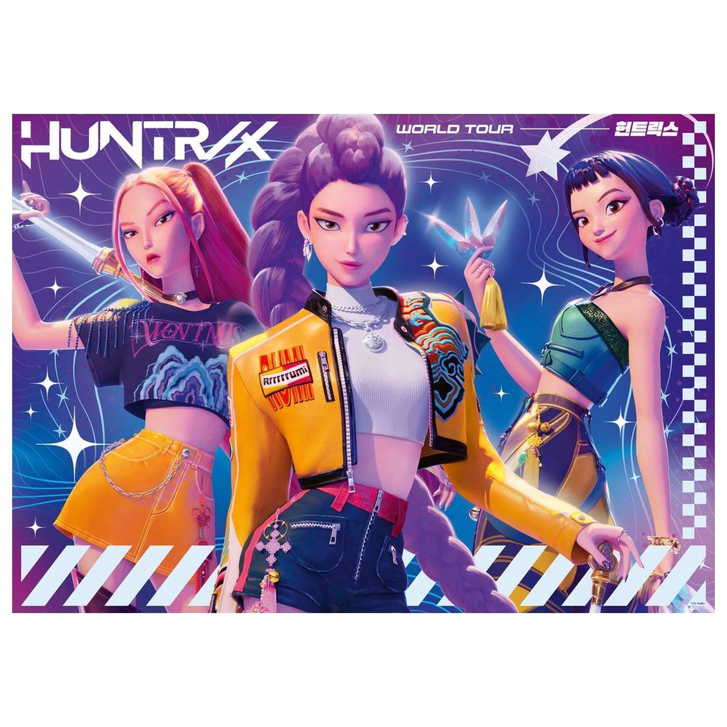 K-Pop Demon Hunters puzzle 125db-os termékfotó