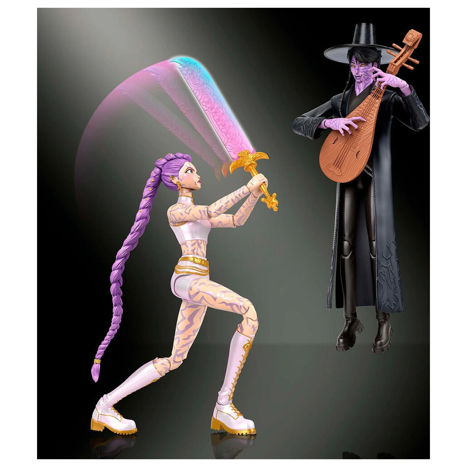 K-Pop Demon Hunters Rumi & Jinu 2 db-os figura csomag 15cm termékfotó