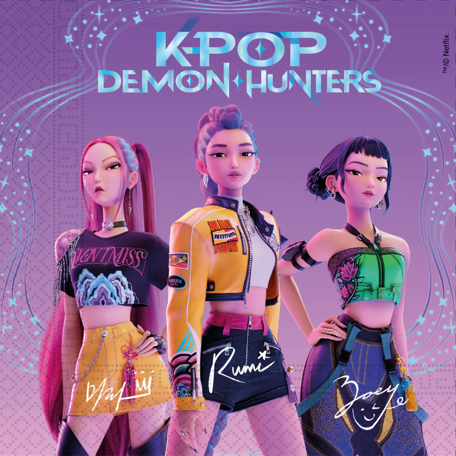 K-POP Demon Hunters szalvéta csomag termékfotó
