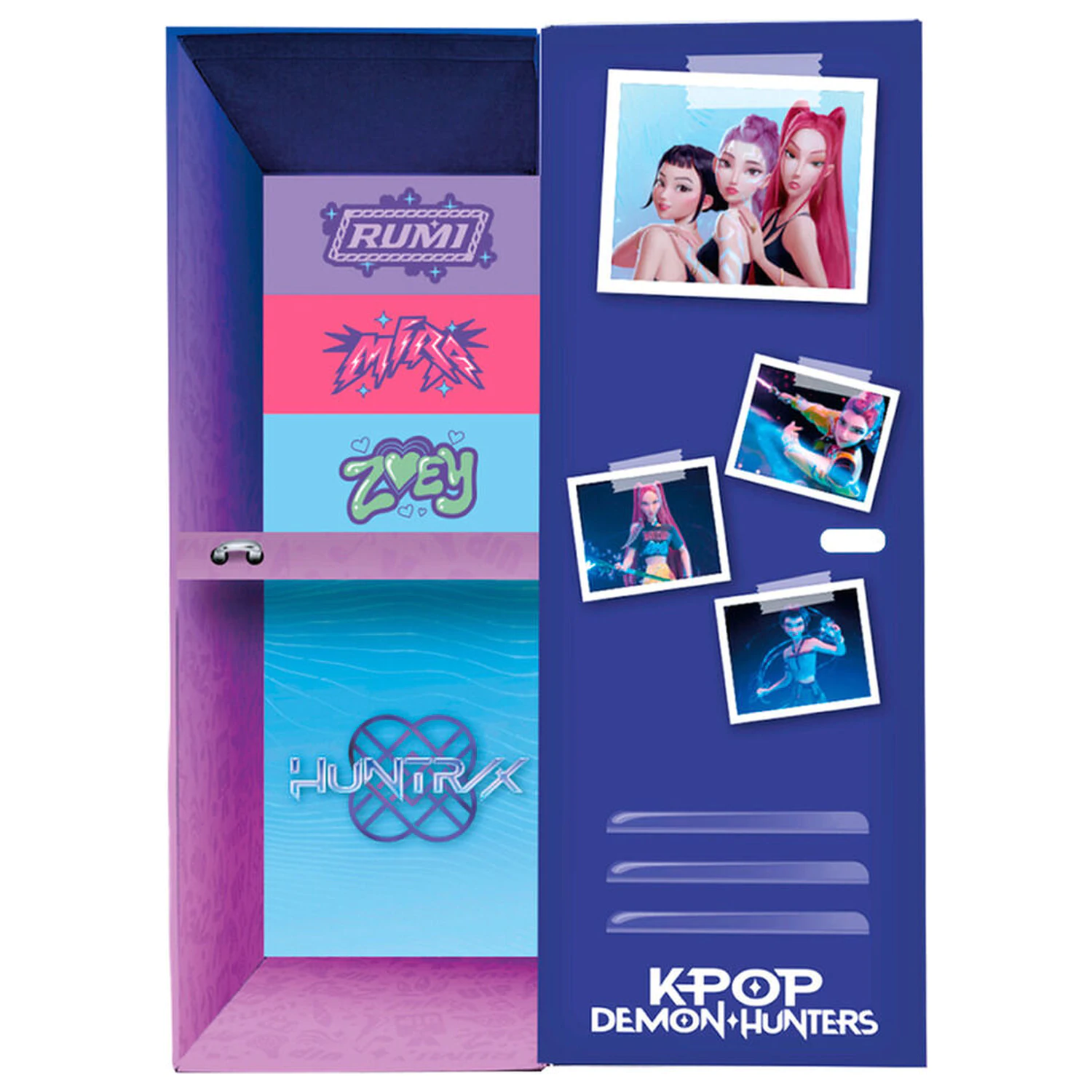 K-Pop Demon Hunters tárlódoboz lakattal  termékfotó