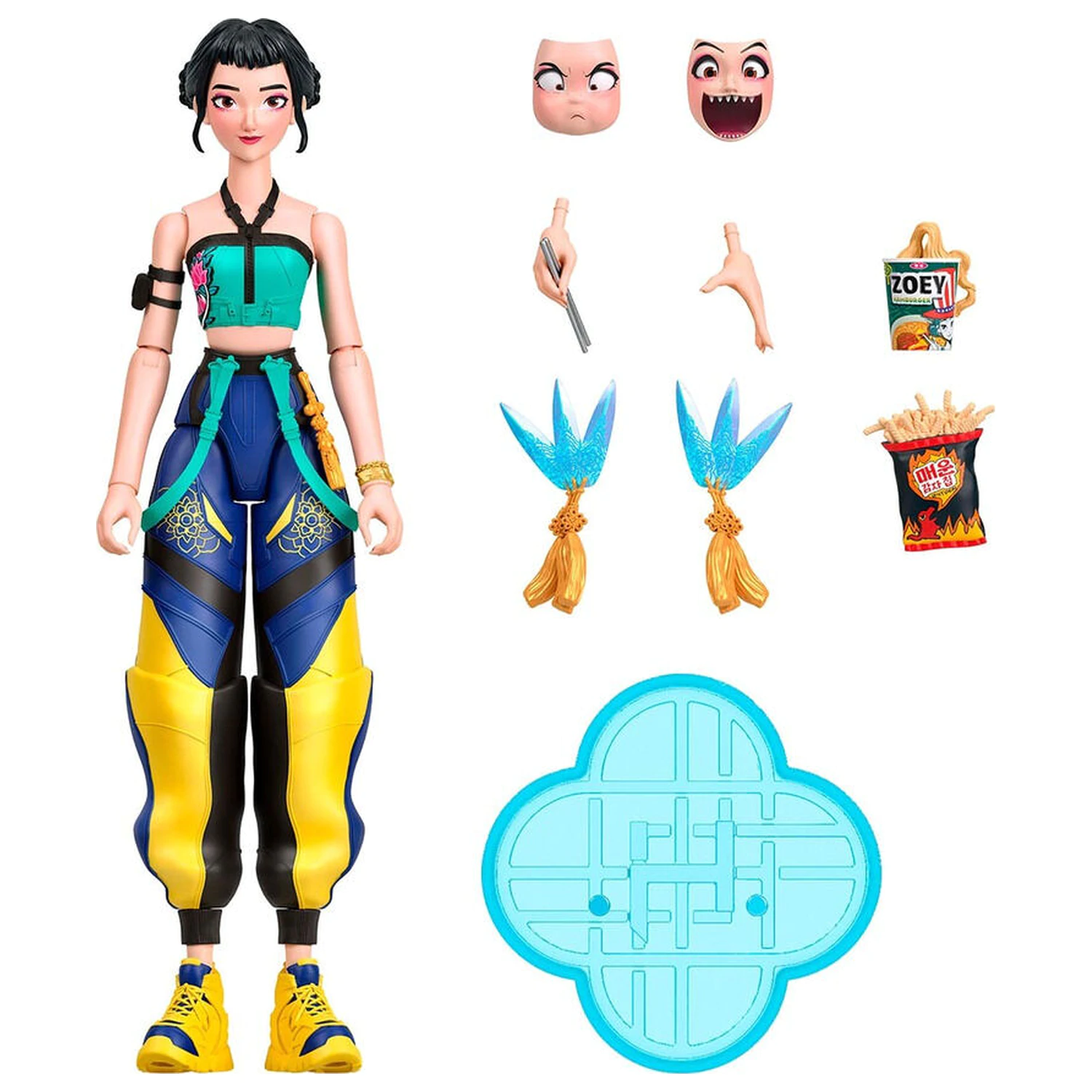 K-Pop Demon Hunters Zoey figura 15cm termékfotó