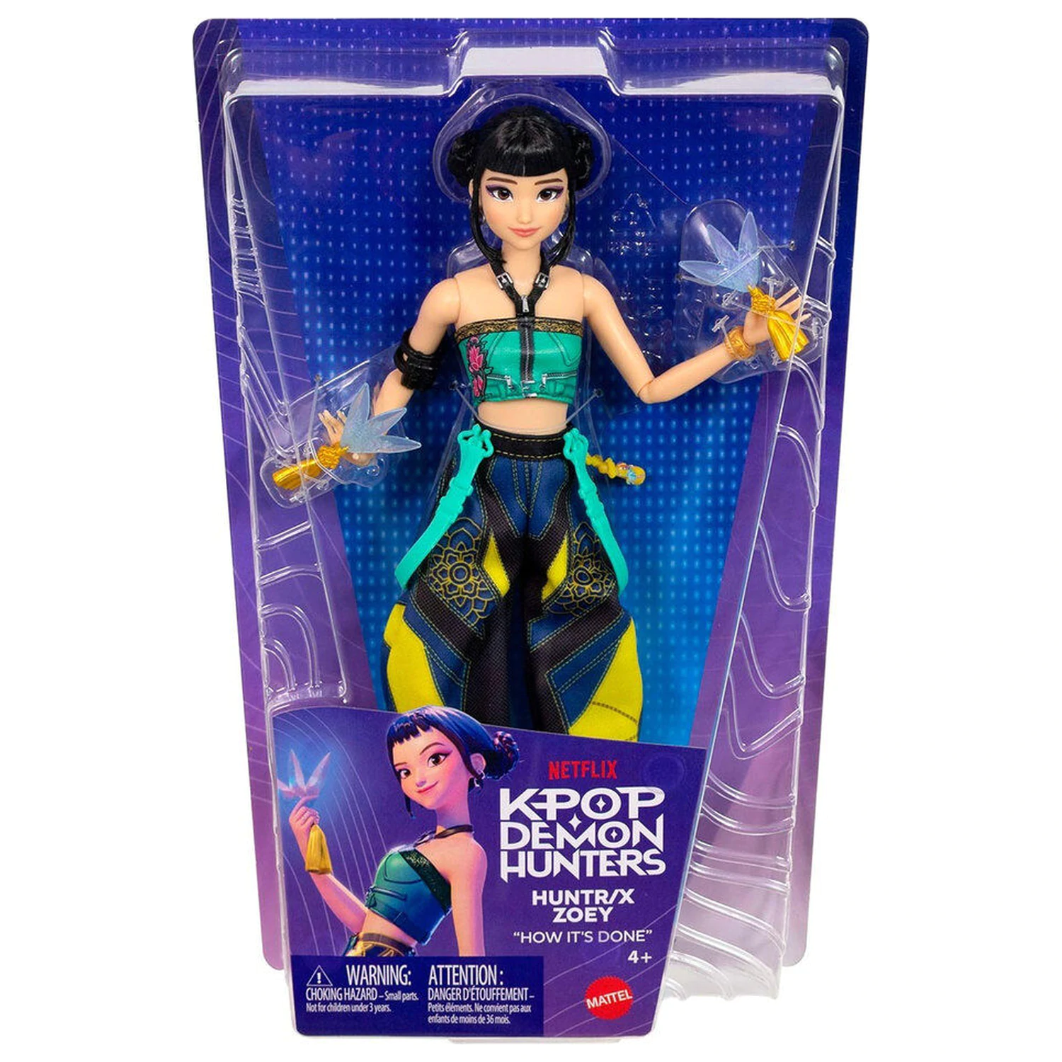 K-Pop Demon Hunters Zoey játék baba termékfotó