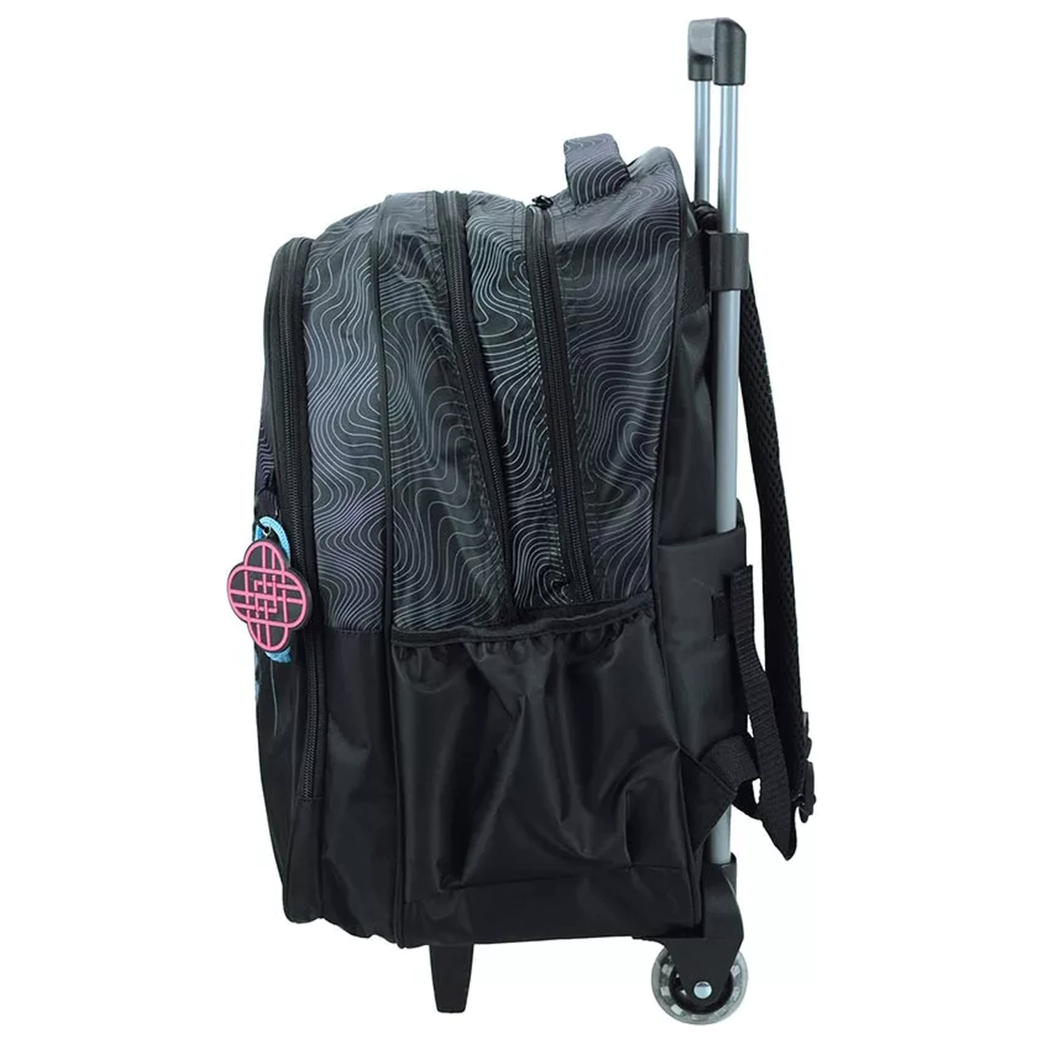 K-pop Démonvadászok Black gurulós iskolatáska, táska 46 cm termékfotó