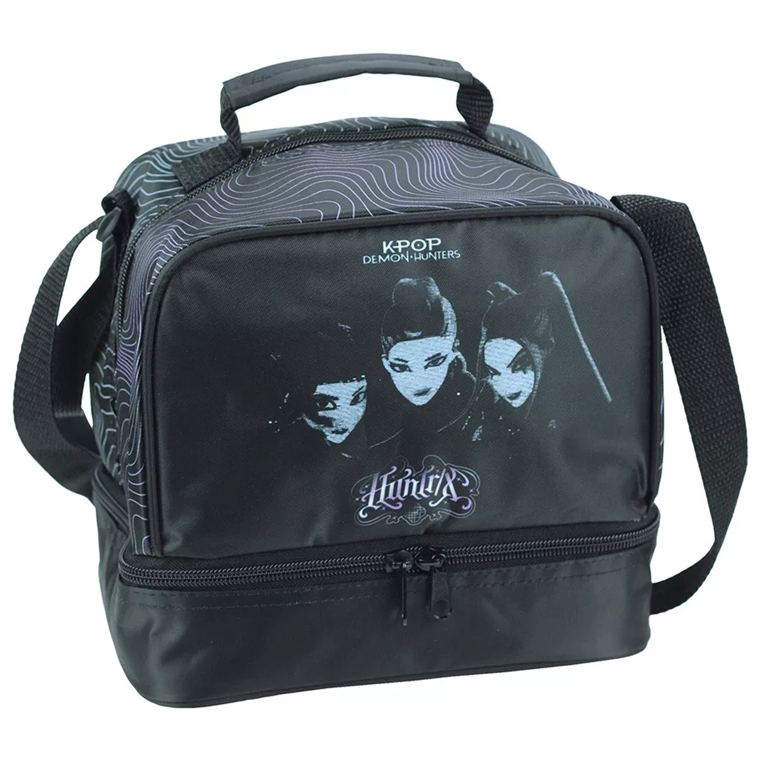 K-pop Démonvadászok Black thermo uzsonnás táska 21 cm termékfotó