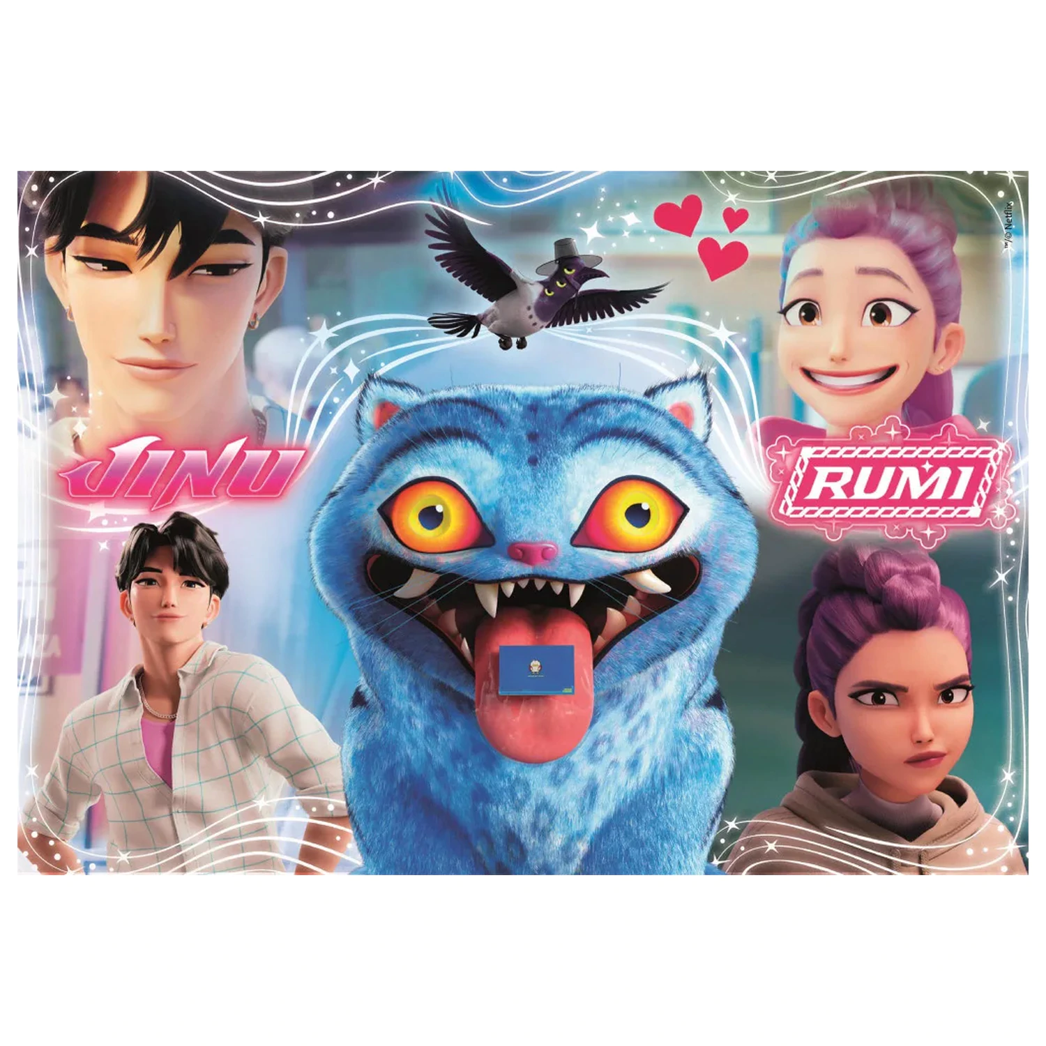 K-pop Demon Hunters Heart Hunter 104 db-os Super puzzle termékfotó