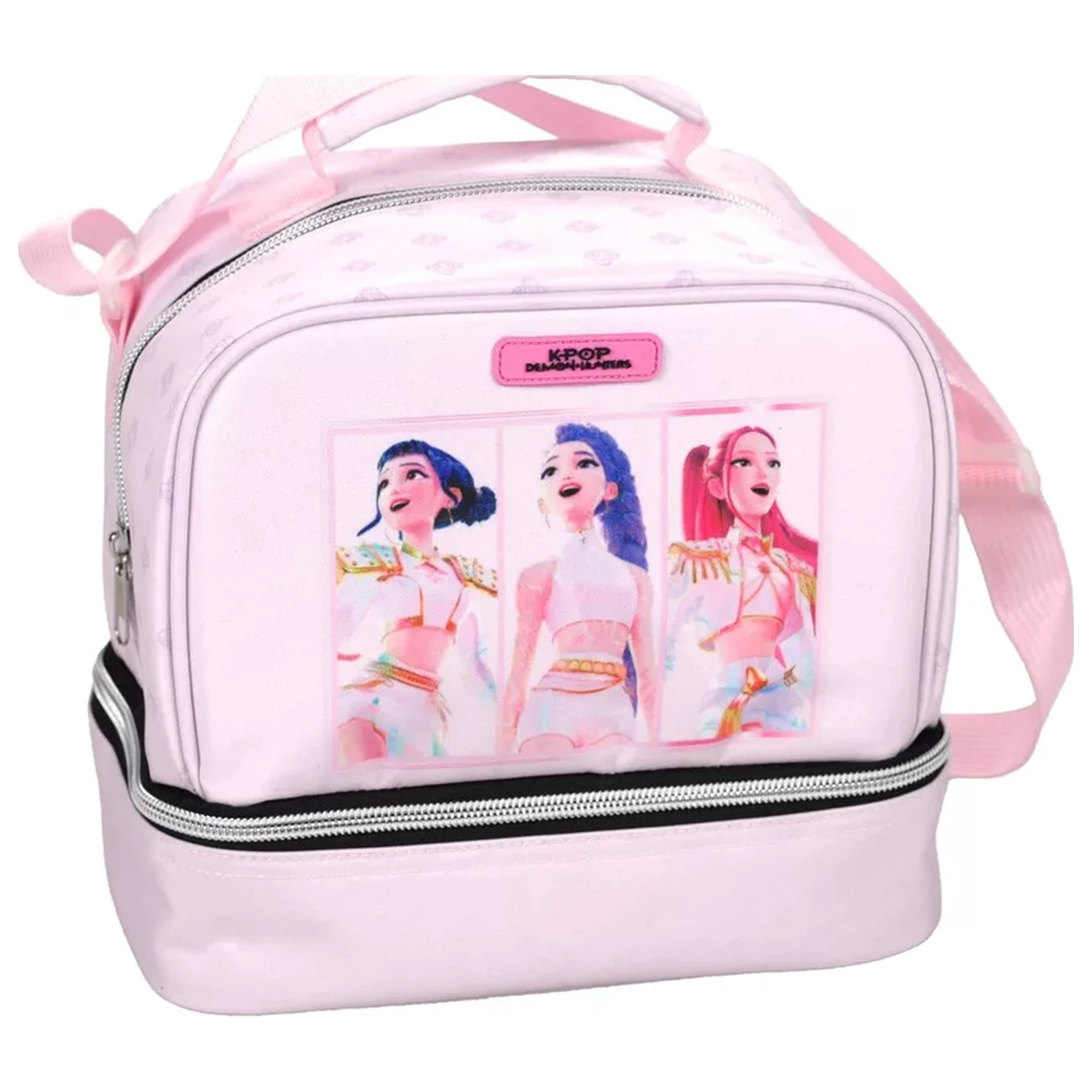 K-pop Démonvadászok Pink thermo uzsonnás táska 21 cm termékfotó