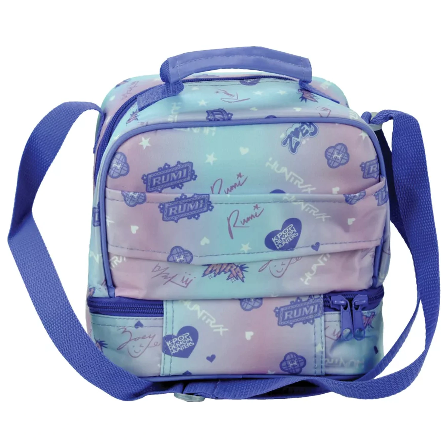 K-pop Démonvadászok Purple thermo uzsonnás táska 21 cm termékfotó