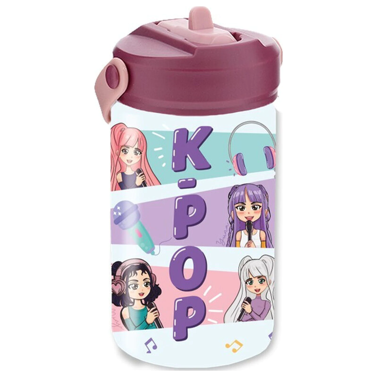 K-Pop Make-up tritan palack kulacs 350ml termékfotó