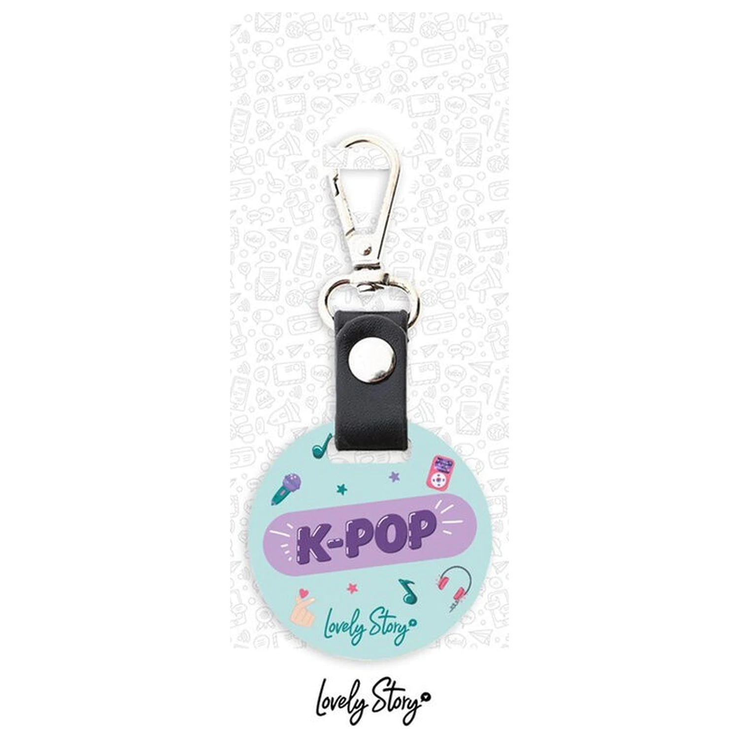 K-Pop Mint kulcstartó termékfotó