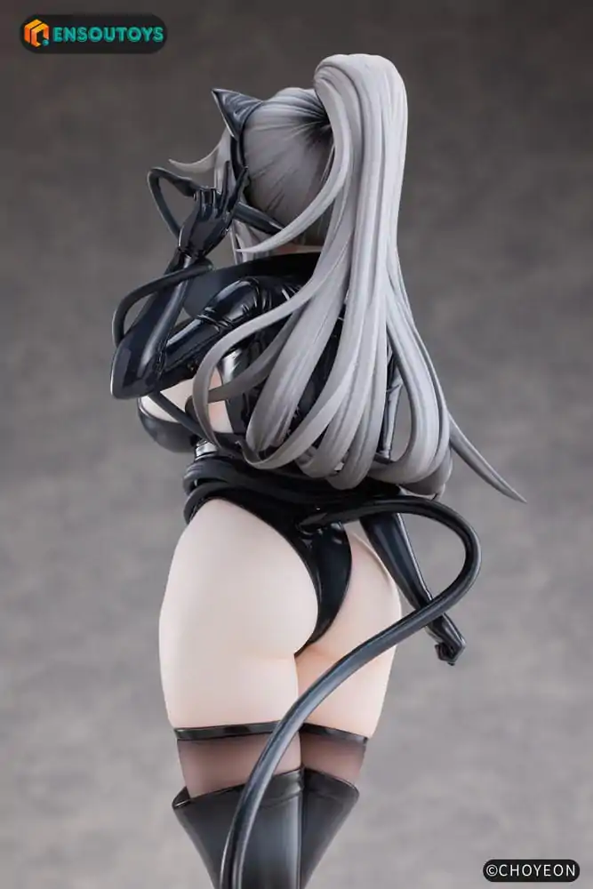 K Pring Original Character 1/6 Cat Woman Happy-chan Different Color Edition szobor figura 27 cm termékfotó