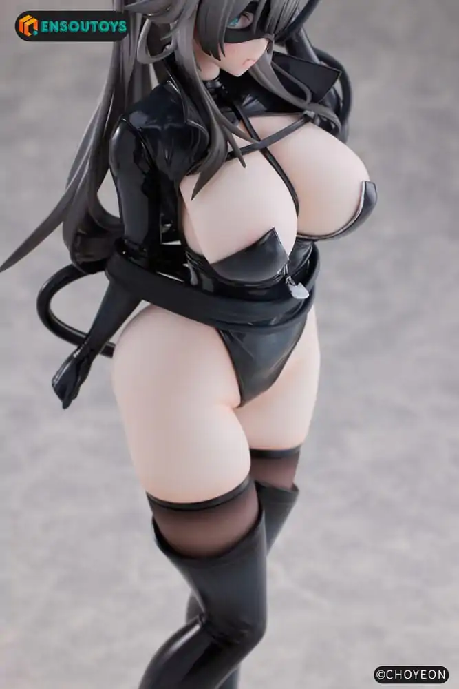 K Pring Original Character 1/6 Cat Woman Happy-chan Different Color Edition szobor figura 27 cm termékfotó