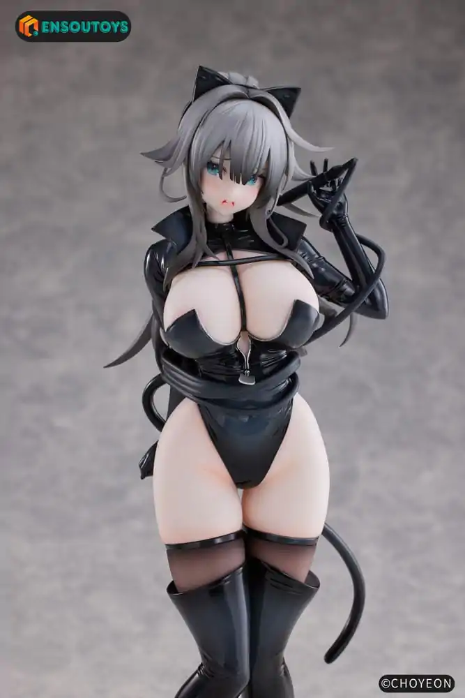 K Pring Original Character 1/6 Cat Woman Happy-chan Different Color Edition szobor figura 27 cm termékfotó