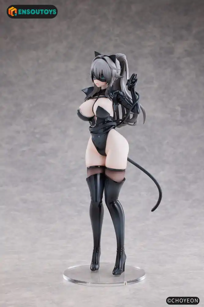 K Pring Original Character 1/6 Cat Woman Happy-chan Different Color Edition szobor figura 27 cm termékfotó