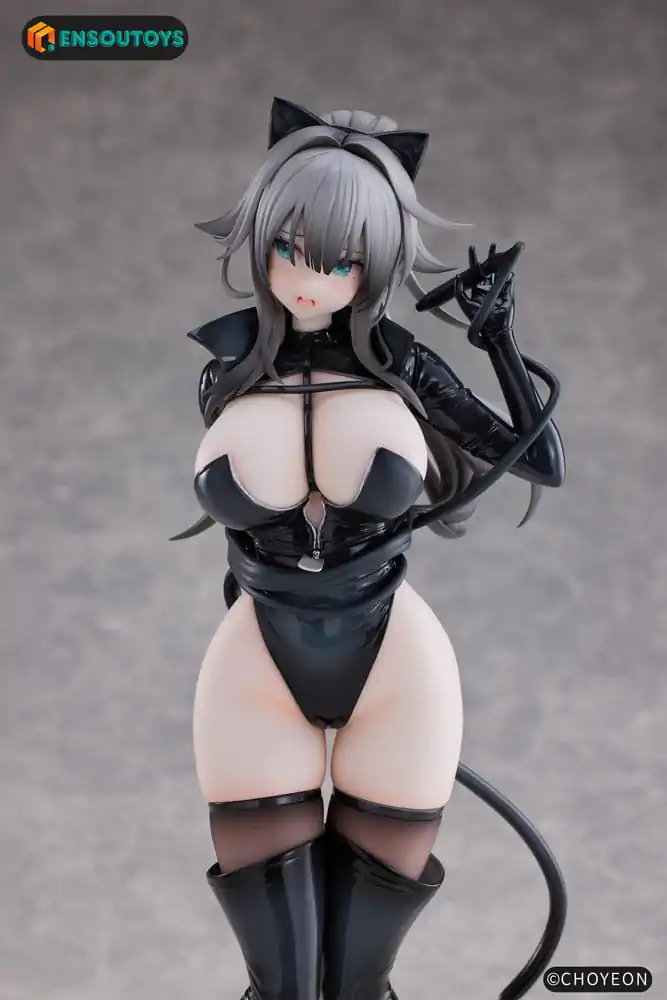 K Pring Original Character 1/6 Cat Woman Happy-chan Different Color Edition szobor figura 27 cm termékfotó